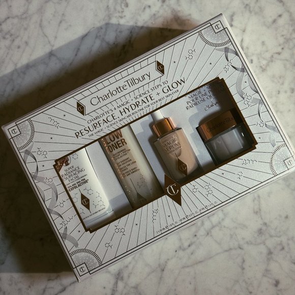 Charlotte Tilbury Charlotte's 4 Magic & Science Steps To Resurface Hydrate Glow - Picture 1 of 3